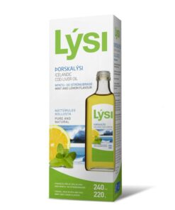 Aceite de hígado de bacalao Líquido Menta-Limón