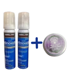 2 Minoxidil Kirkland espuma 5% + 1 bálsamo