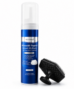 Minoxidil OCVWJKD espuma 5% para hombre y mujer y limpiador de barba